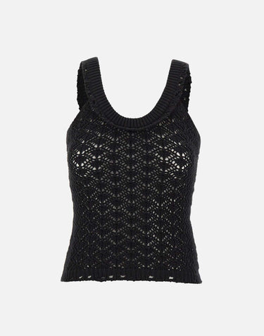 Top crochet 2M692A N0990 BLUMARINE 