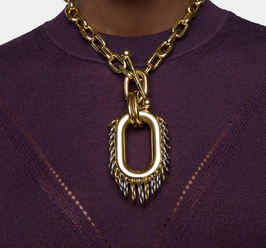 Collana "Punk XL Link" 26ABB0545MET967 P710 RABANNE 