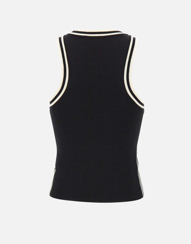 Top con profili a contrasto SP5NT012 0001 KAOS 