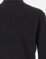 Maglione a collo alto in lana cardata con zip AH3052 031 LACOSTE 