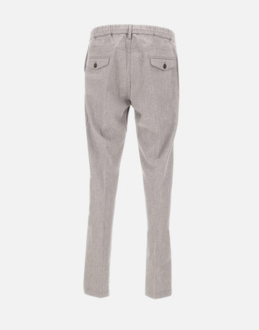Pantaloni in lana X75PANB21 TES0H02713 ELEVENTY 