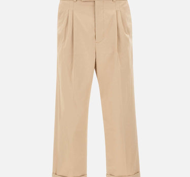 "Pantalon Cropped  à Plis" BP192 CO214BG DROLE DE MONSIEUR 