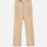 "Pantalon Cropped  à Plis" BP192 CO214BG DROLE DE MONSIEUR 