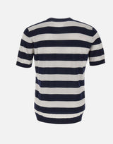 Maglia in cotone a righe 303321 038 KANGRA 
