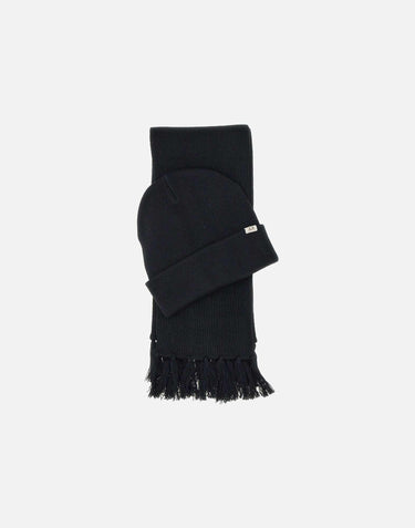 Set Cappello e sciarpa in lana C45110 11 SUN68 