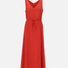 Abito con scollo a V in misto cotone V169552035 870POP VINCE. 