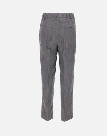 Pantaloni in lyocell UF5143D0266 87457 LIU-JO 