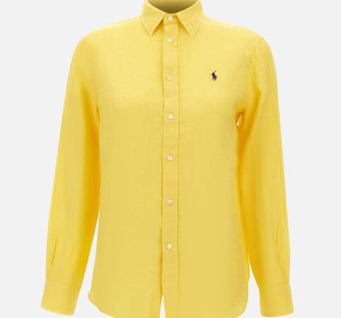 Camicia in lino 211970730 502 POLO RALPH LAUREN 