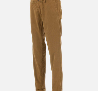 Pantaloni "Rubens Z" in  cotone stretch e modal P249JM 77737014 RE-HASH 