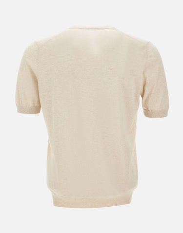 Maglia a maniche corte in fresco cotone 43154 20731006 GRAN SASSO 