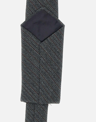 Cravatta in misto lana a righe SH0TM0001 M36005001F MM6 MAISON MARGIELA 
