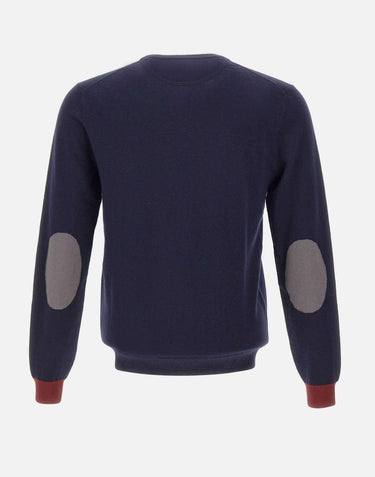 Maglia in lana e cotone K45143 07 SUN68 