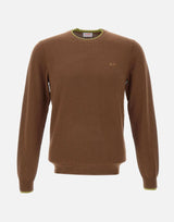 Maglia in lana e cotone K45141 08 SUN68 