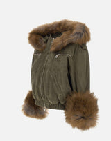 Bomber con pelliccia 2J203A C5235 BLUMARINE 