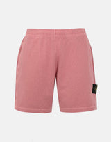 Shorts in felpa malfilé effetto "old" 6200014S0060 V018G STONE ISLAND 