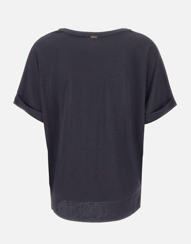 Maglia a maniche corte in misto cotone JG000312D 520569200 HERNO 