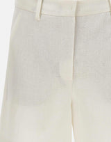 Shorts in stuoia di lino 2619141013600 001 'S MAX MARA 