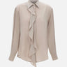 Camicia  "Asymmetric Ruffle Blouse" in seta 1125WSH005505A HEATHER VICTORIA BECKHAM 