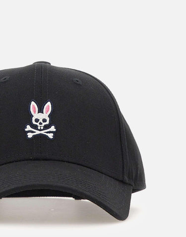 Cappellino da baseball classico B6A816A1HT BLK PSYCHO BUNNY 