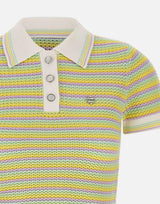 Polo "Bourgeois" a righe WSS26KW1292 01 CASABLANCA 