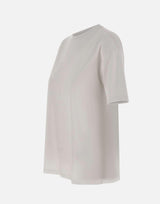 T-shirt con retro trasparente CA6361J0088 11111 LIU-JO 