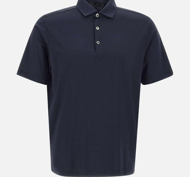 Polo in cotone DK87912 BLU DIKTAT 