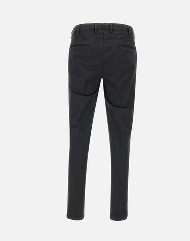 Pantaloni in cotone e seta DVR33FR022 TC001 DEVORE 