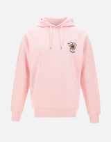 Felpa con cappuccio "Slogan Rose" HO169 CO127LPI DROLE DE MONSIEUR 