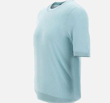 Maglia in seta a maniche corte 43112 23503410 GRAN SASSO 