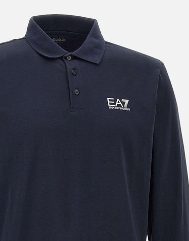 Polo in cotone stretch 8NPF15 PJVQZ1562 EA7 