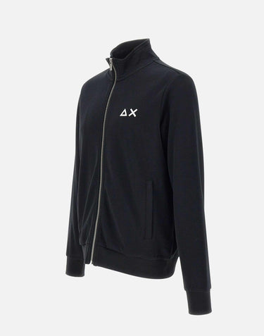 "Track zip basic fleece" F35102 11 SUN68 