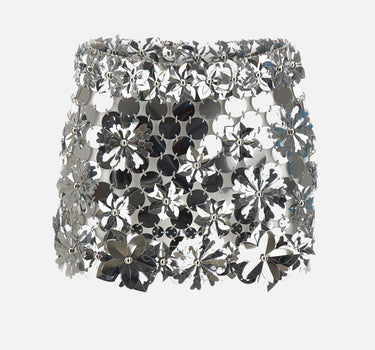 Minigonna con dettagli floreali 26EIJU172PS0129 P040 RABANNE 