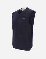 Gilet in morbida lana e cashmere K45115 07 SUN68 
