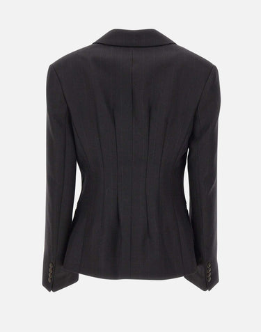 "Sailor Wool Fitted Blazer" 5747244 001 HERSKIND 