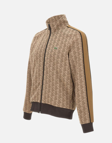 Felpa in jacquard con zip Paris SH1368 6IR LACOSTE 