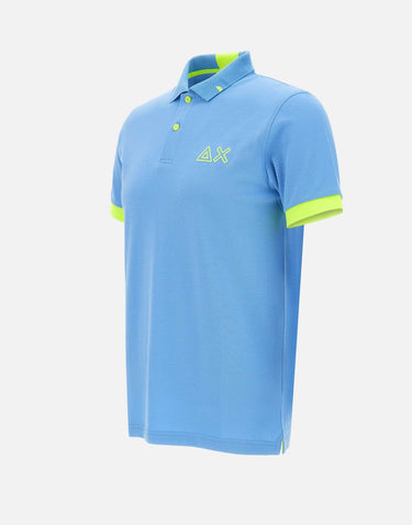 "Polo logo fluo" A35122 56 SUN68 