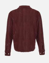 Camicia "Jacques" MSS25JACQUESMAR MAROON SEFR 