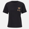 T-shirt con ricamo e strass MF5416JS923 M9957 LIU-JO 