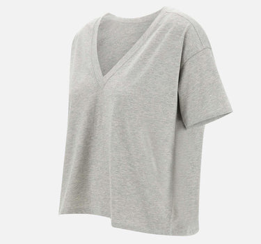 T-shirt  "Faa" in cotone Supima FAAA GREY LOULOU DE SAISON 