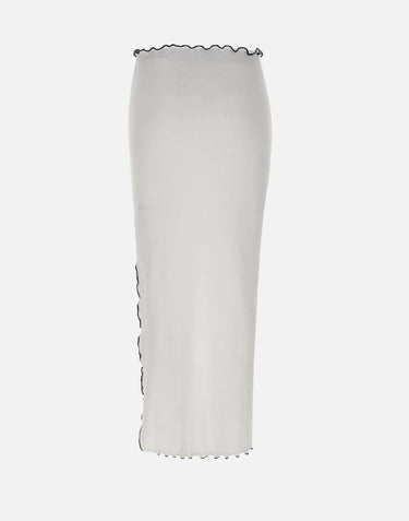 "Rib long midi skirt" 113654 400 ROTATE BIRGER CHRISTENSEN 