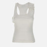 Top "Double Buckle" in cotone 125JDE118JS0194 0001 COURREGES 
