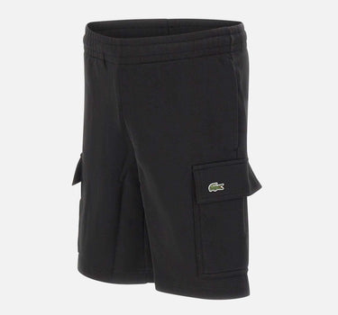 Shorts cargo in cotone felpato GH9743 031 LACOSTE 