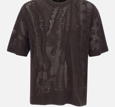 Maglia a maniche corte relaxed fit AH0797 3LA LACOSTE 