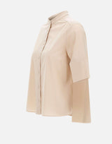 Camicia con collo alla coreana 5011P000319N 002 ELENA MIRO' 