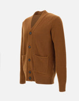 Cardigan in lana e cashmere CB3MLT WC7P065 FILIPPO DE LAURENTIIS 