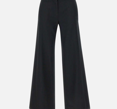 "Side Panel trousers in Black" 1124WTR004763I BLACK VICTORIA BECKHAM 