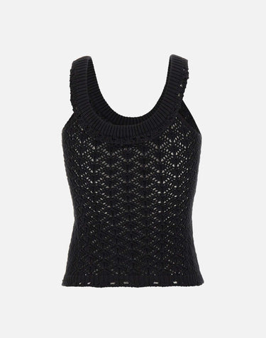 Top crochet 2M692A N0990 BLUMARINE 