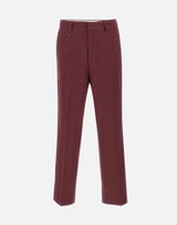 Pantaloni in misto lino loose fit B0733632 4469 PAOLO PECORA 