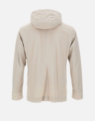 Giacca doppiopetto con cappuccio S10MUC966F 32403 MONTECORE 