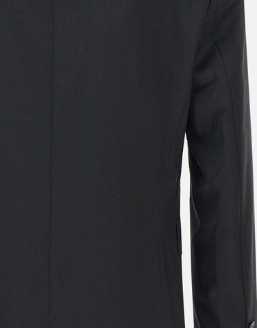 Blazer "H Huge"  in lana rigenerata 50537537 001 BOSS 